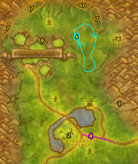 WoW 1-60 Powerleveling Horde Guide: 30-40 Leveling